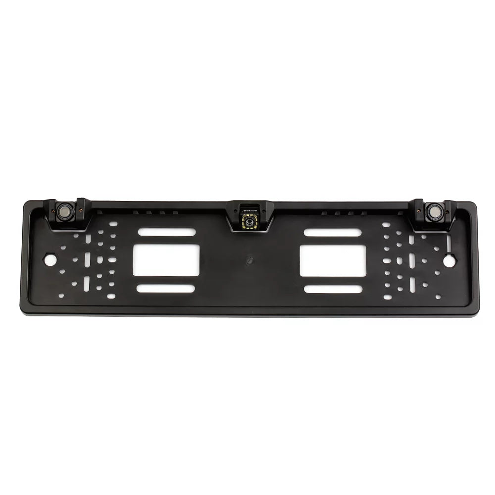 Tomshoo European License Plate Frame Backup Camera, 12 LED Rear View Camera, Car Reversing Sizeystem, Parking Sizeensor