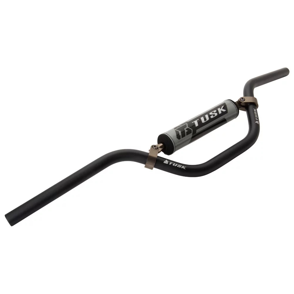 Tusk T-10 Aluminum 7/8" Handlebar CR Mini Bend Black For LEM LX3 2000