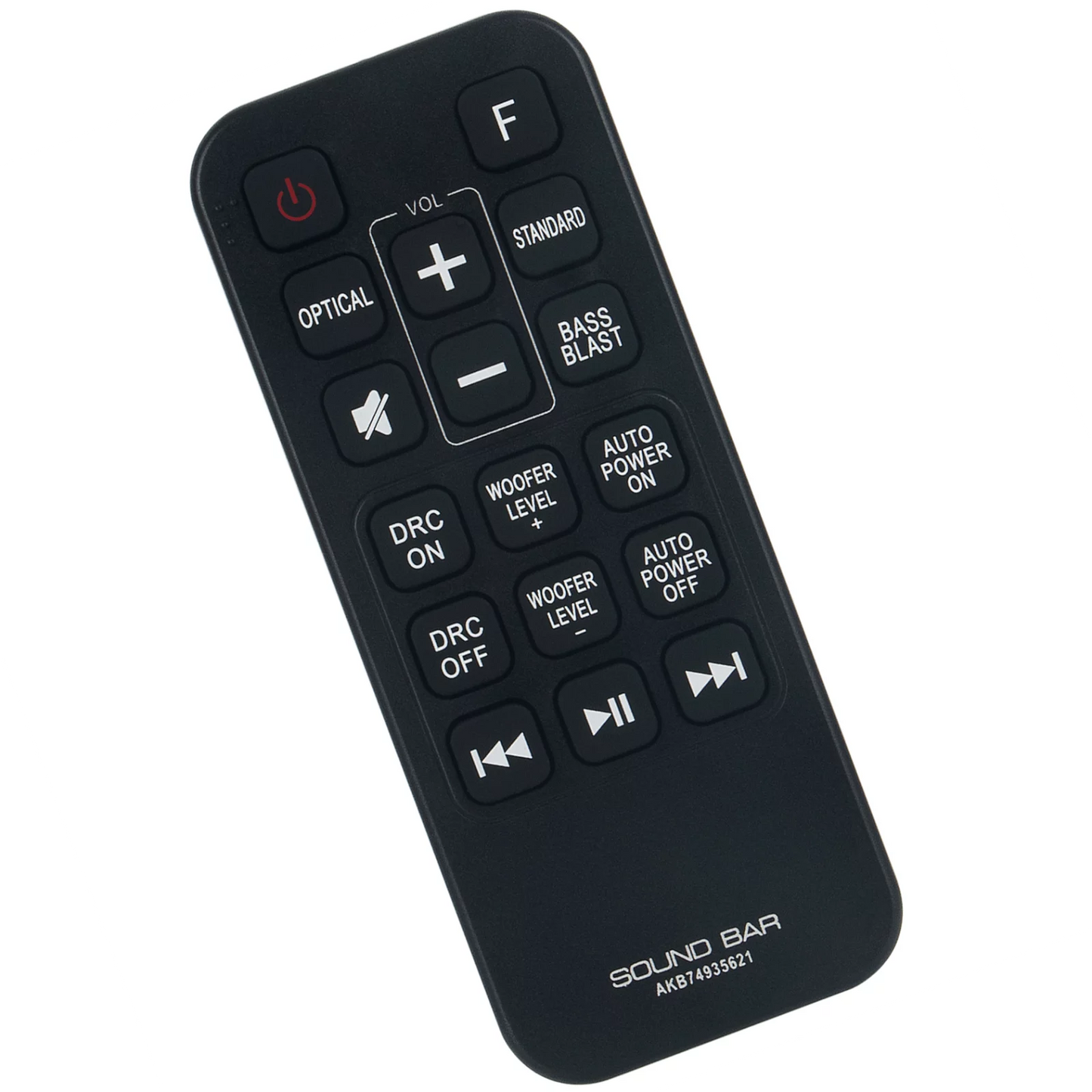 AKB74935621 Replacement Remote Control for LG Wireless Sizeound Bar SizeJ2 SizePJ2B-W