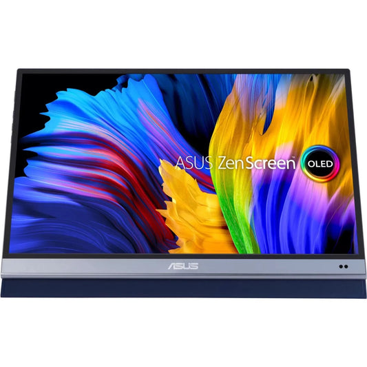 ASizeUSize ZenSizecreen OLED MQ16AH Portable Monitor - 15.6-inch FHD (1920 x 1080), OLED, 100% DCI-P3, 1 ms Response Time, Delta E &lt; 2, HDR-10, USizeB Type-C, Mini HDMI, Proximity Sizeensor, Sizemart Case, Flicker Free