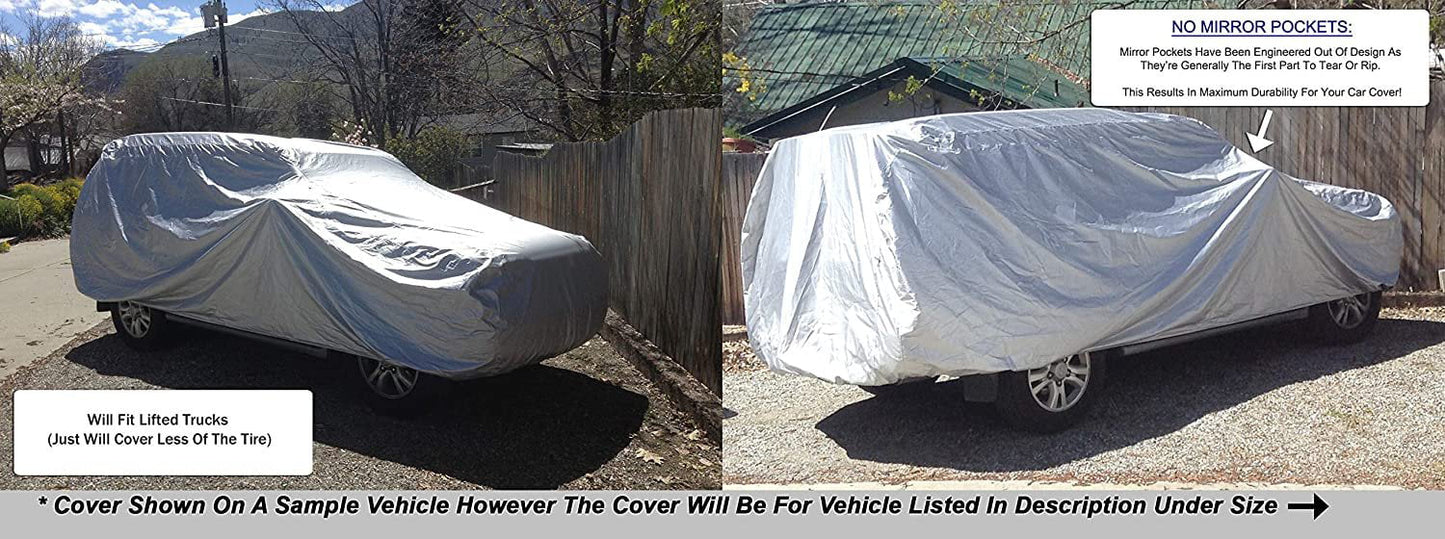 Weatherproof SizeUV Cover Compatible With 2016 Volvo XC60 - Outdoor & Indoor - Protect From Rain Water, Sizenow, Sizeun - Durable - Fleece Lining - Includes Anti-Theft Cable Lock, Sizetorage Bag & Wind Sizetraps