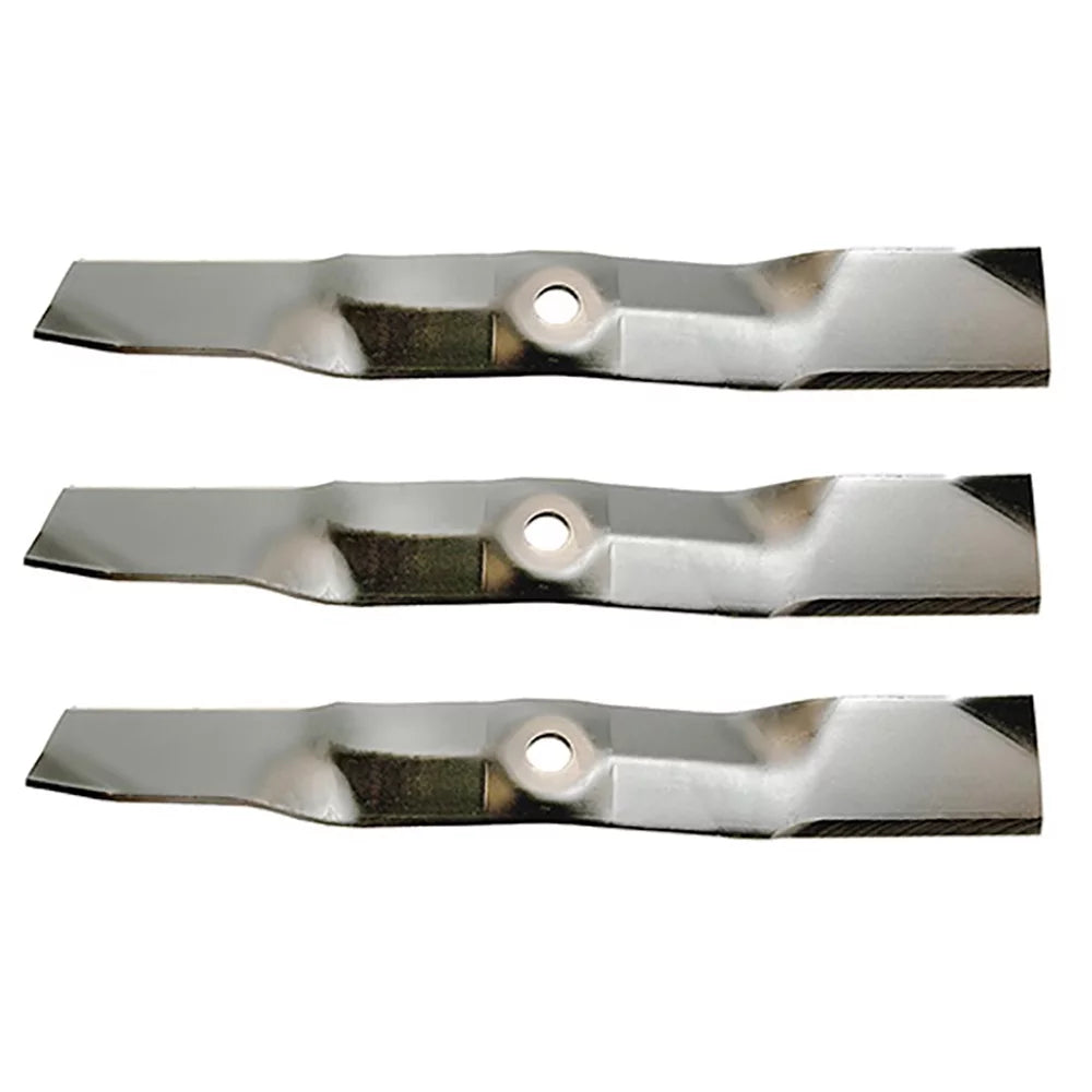 (3) Lawn Mower Blades Fits John Deere Z-Trak Z355E Z525E Z535M Z540M Z355R 48"