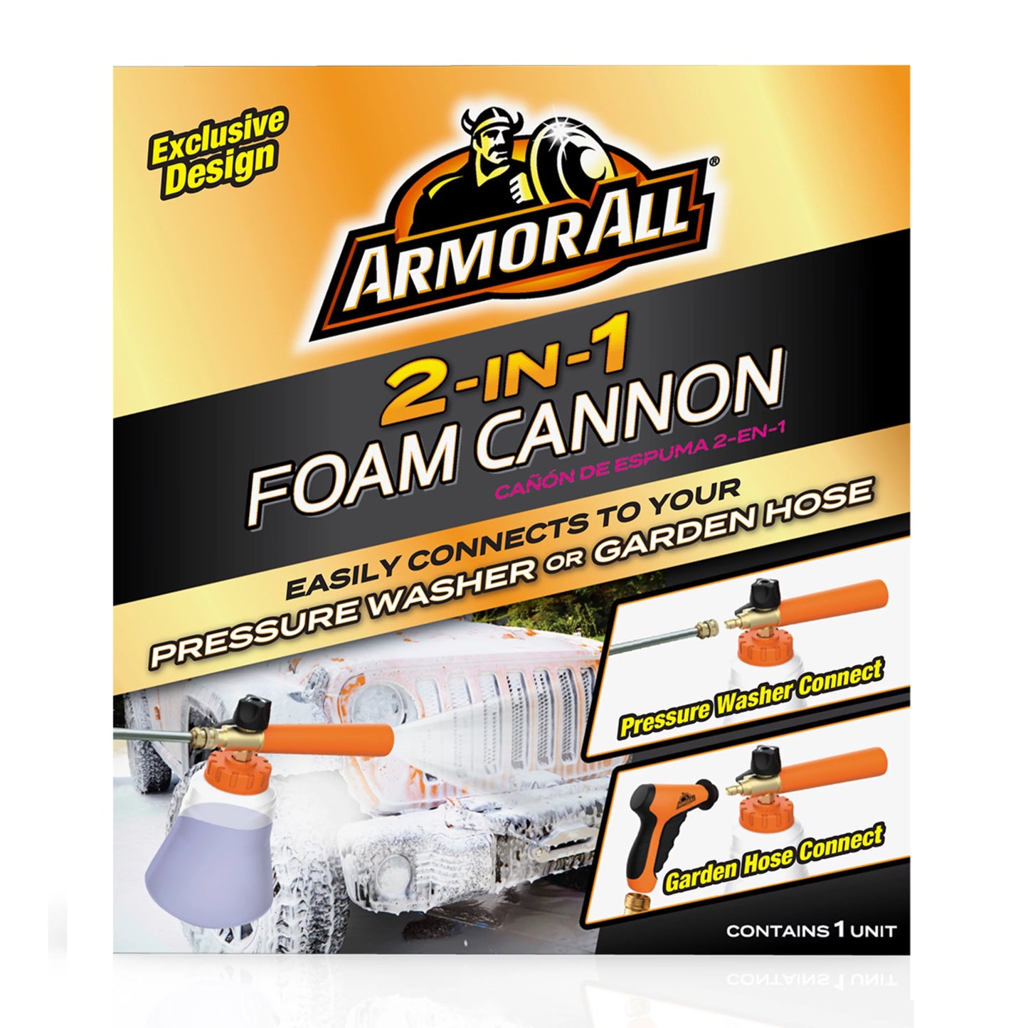 Armor All 2-in-1 Pillow Cannon Kit, 40oz