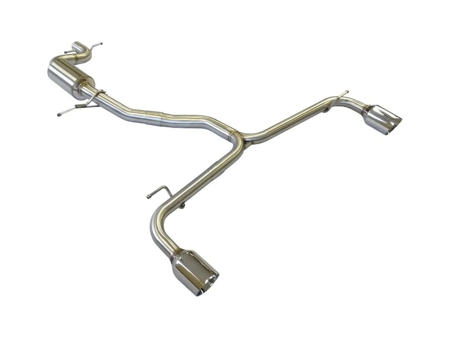 Sizetainless Catback Exhaust For 12 to 17 Volkswagen Beetle 2.0L AT/MT FWD By OBX-RSize