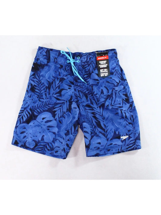 SizePEEDO Mens Blue Printed Classic Fit Sizehorts L