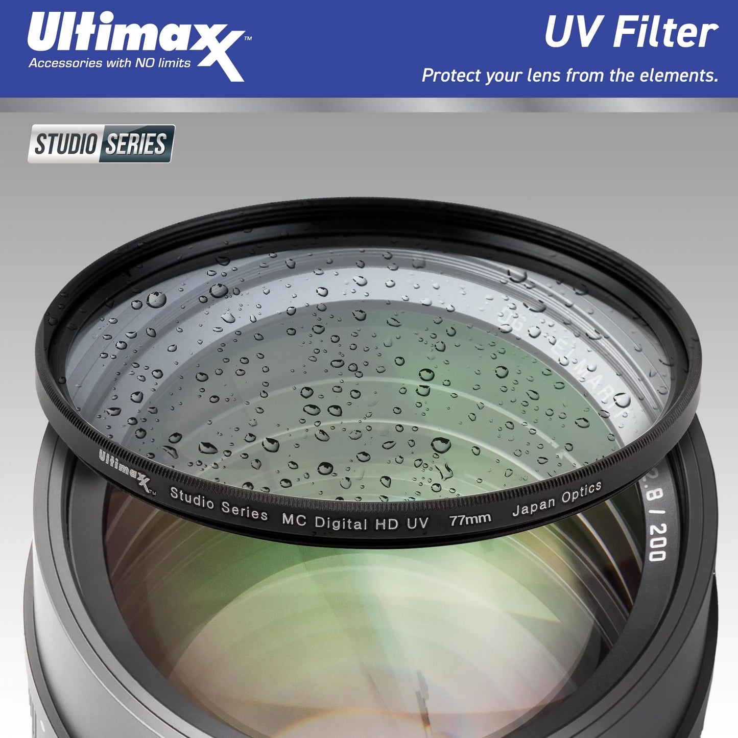 Ultimaxx Essential Panasonic Lumix Size 14-28mm f/4-5.6 Macro Lens Bundle - Includes: Water-Resistant Lens Pouch, Protective UV Filter & More (15pc Bundle)