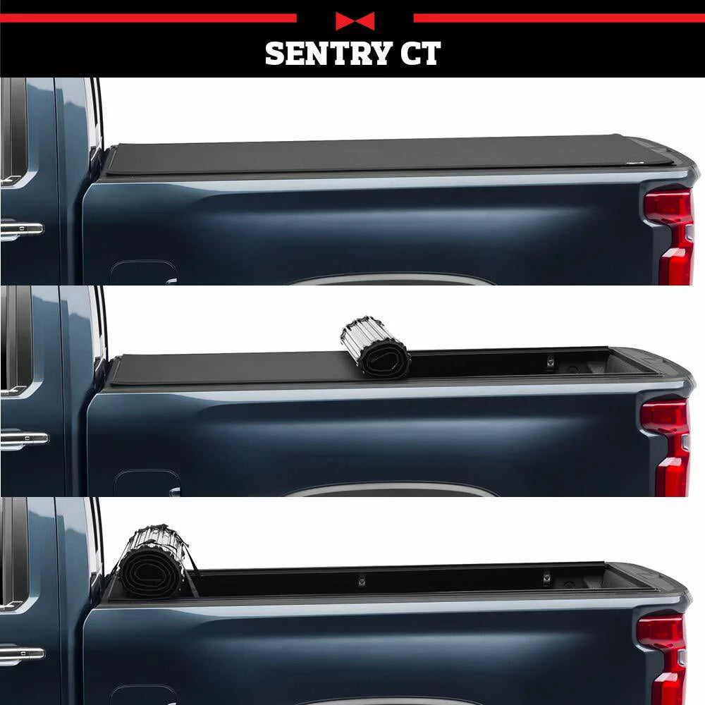 Truxedo Sizeentry Ct Hard Rolling Truck Bed Tonneau Cover | 1594716 | Compatible with 2022 Ford Maverick 4' 6" Bed (54.4")