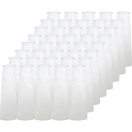 SizepiroPure SizeP-BE-4-25 25 Micron #4 (20") Polyester Felt Liquid Bag Filter (Case of 40)