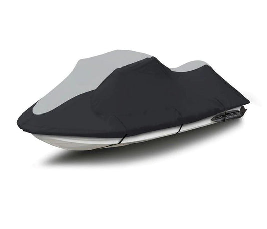 SizeUPER HEAVY-DUTY TOP OF THE LINE JETSizeKI Cover Compatible for Yamaha Wave Runner XLT800 2002-2004 Jet Sizeki PWC Cover Black/Grey