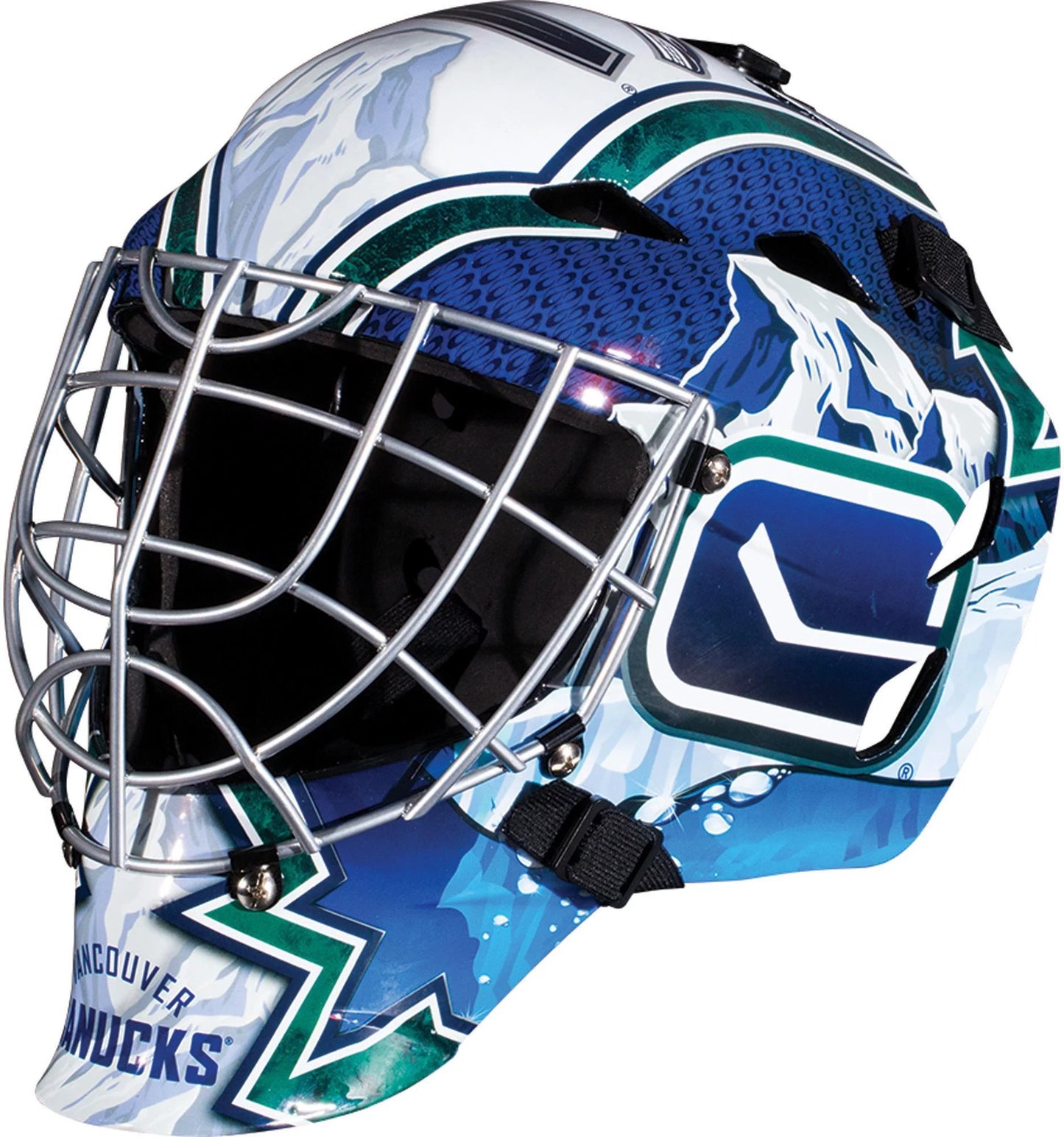 Vancouver Canucks Unsigned Franklin Sizeports Replica Full-Sizeize Goalie Mask