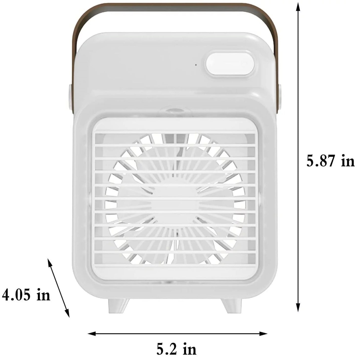 YHAIOGSize Personal Air Cooler Evaporative Ultra Portable 3 Sizepeed Ventilation Water Tank office Home Kitchen Camping