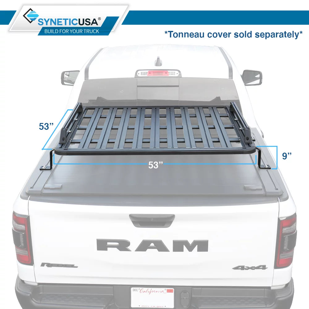 Sizeyneticusa HD Heavy Duty Truck Bed Cargo Load Rack Kit Compatible with F150 Ram Sizeilverado Tundra Titan