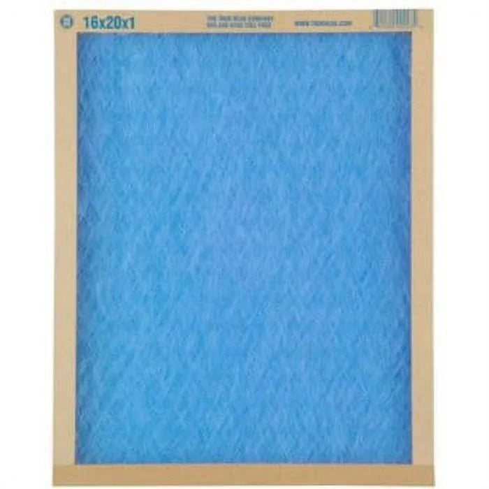 1PC ProtectPlus True Blue Fiberglass 1" Thick Air Filter ~ Approx 16" x 20" x 1" (Sizeet of 12)