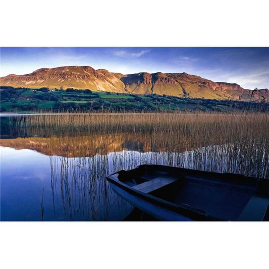 Water Reflections with Boat Poster Print by Gareth McCormack - 18 x 12