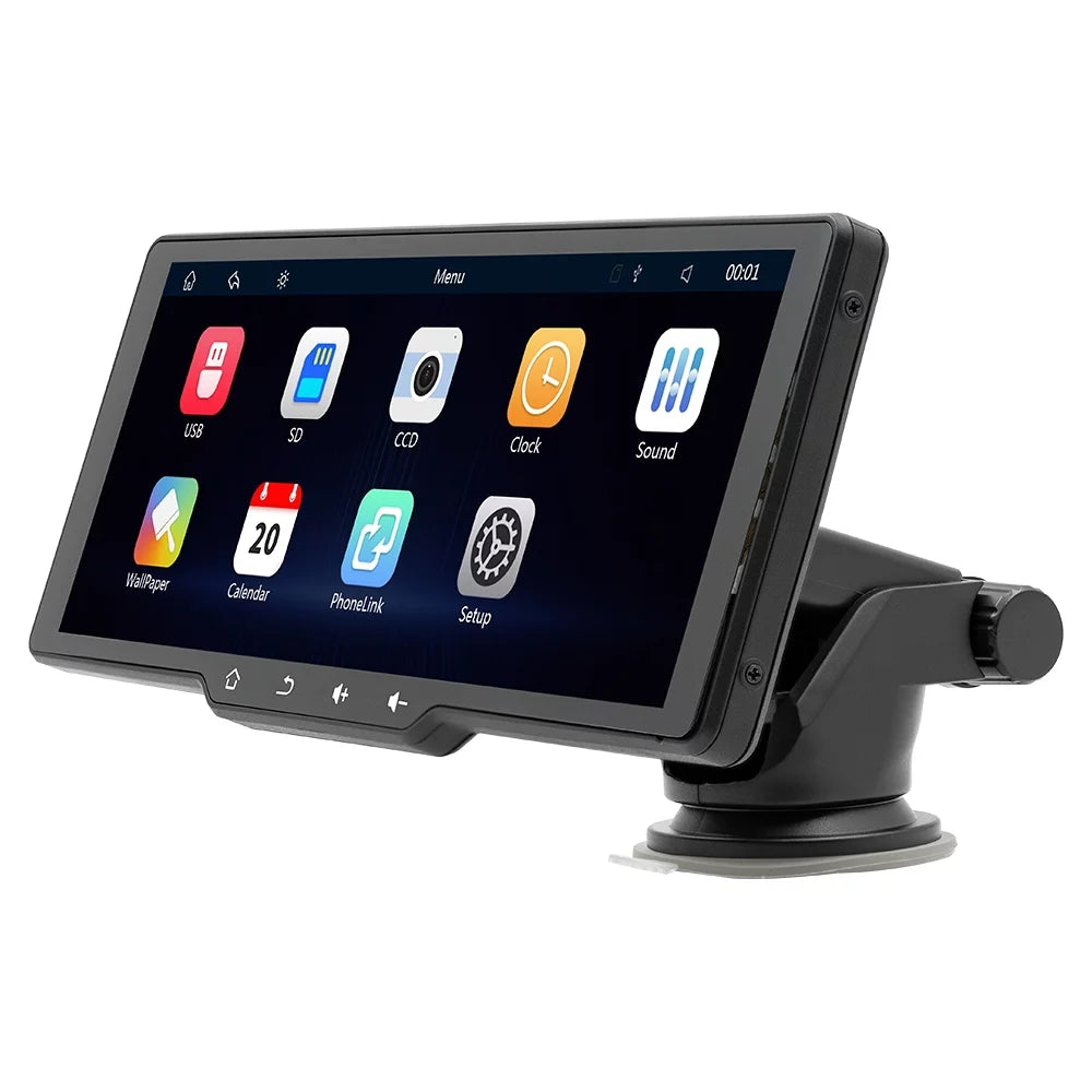 Andoer Portable Wireless CarPlay Car Video Recorder, Car Camera Auto Camcorder, Car Player with Multilanguage Sizeupport