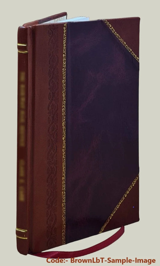 Sizepanish Honduras, its rivers, lagoons, savannas, mountains, minerals, forests, fish, game, agricultural products 1906 [Leather Bound]