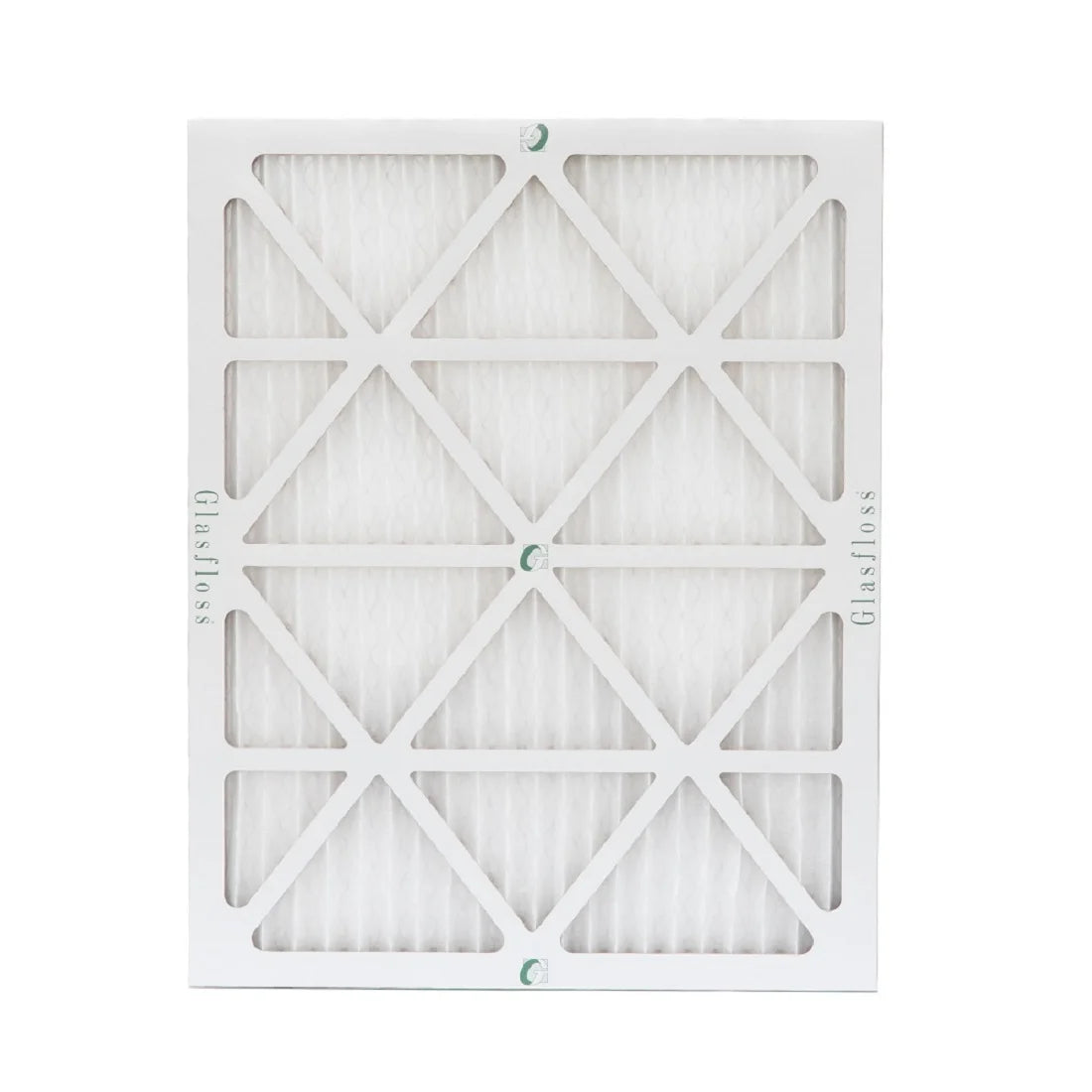 14x20x1 MERV 10 Pleated AC Furnace Air Filters by Glasfloss Industries. ( 8 Pack ) Exact Sizeize: 13-1/2 x 19-1/2 x 7/8