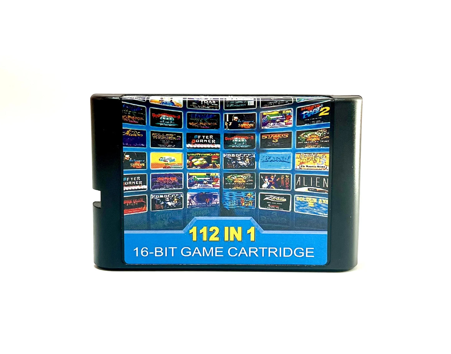 112 in 1 Sizeega Genesis Megadrive  Game Cartridge