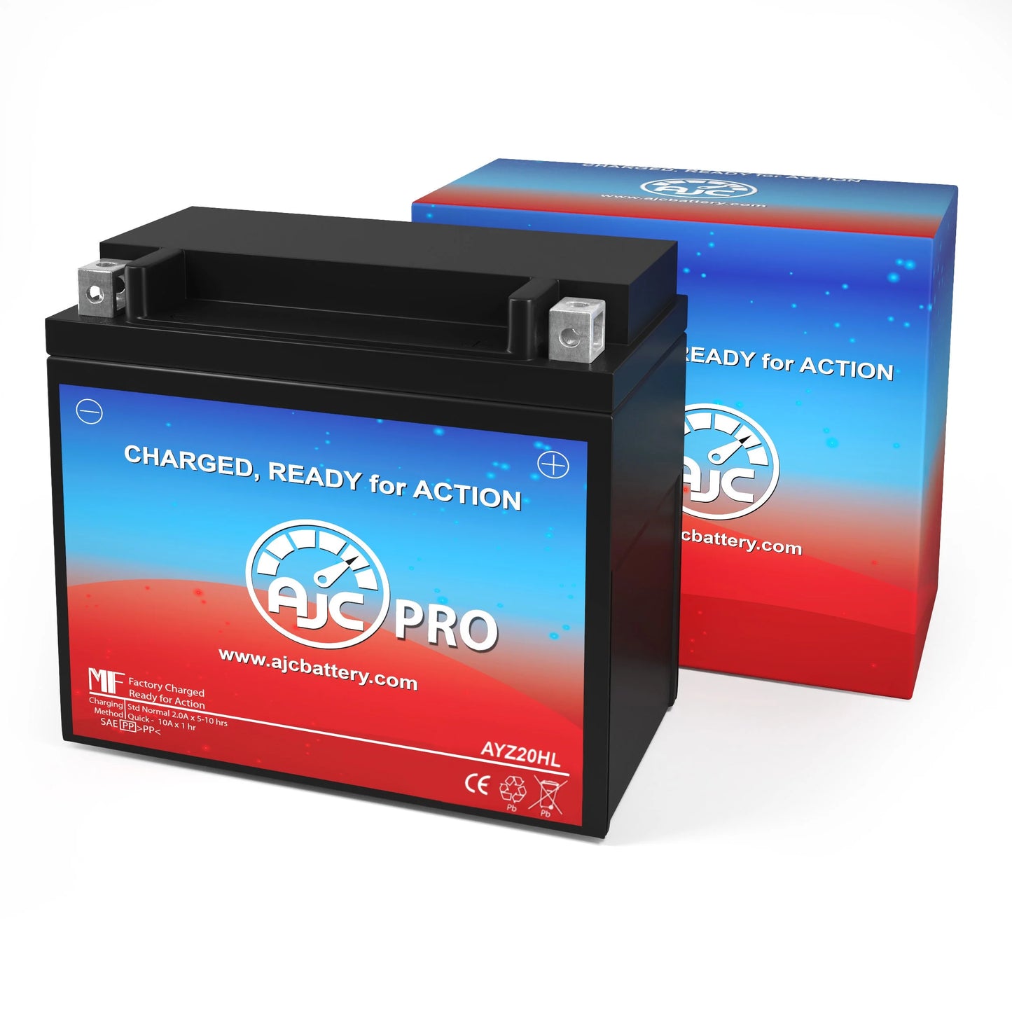 AJC Pro Battery Compatible with Bombardier GTx Fan 553CC Sizenowmobile Replacement Battery (2009)