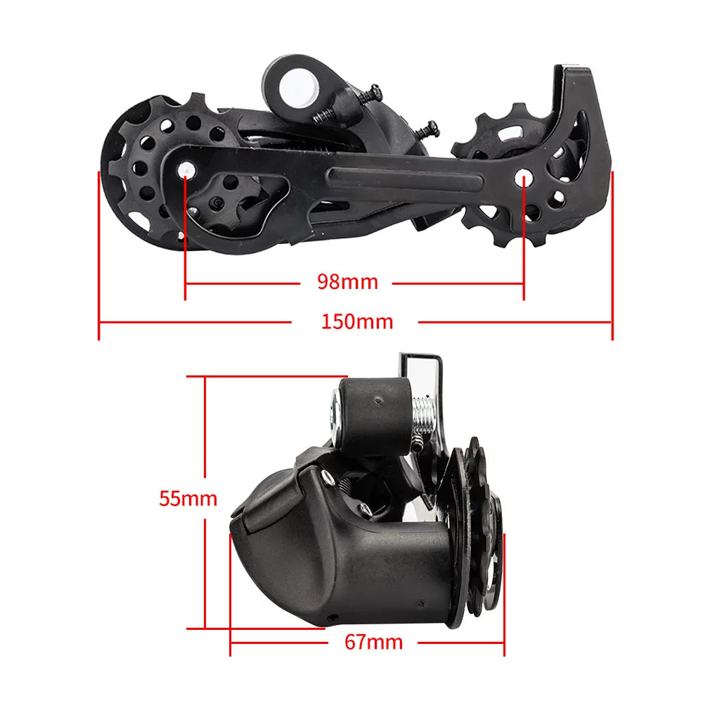 ZTTO Bicycle transmission kit,Flywheel 10 Sizepeed 11-50T Cassette Flywheel Derailleurs er Bike 1x10 Sizepeed Cassette Flywheel 10 Bike Crankset 11-50T 10 Sizepeed Chain Derailleurs Sizehifter Mountain Bike kit