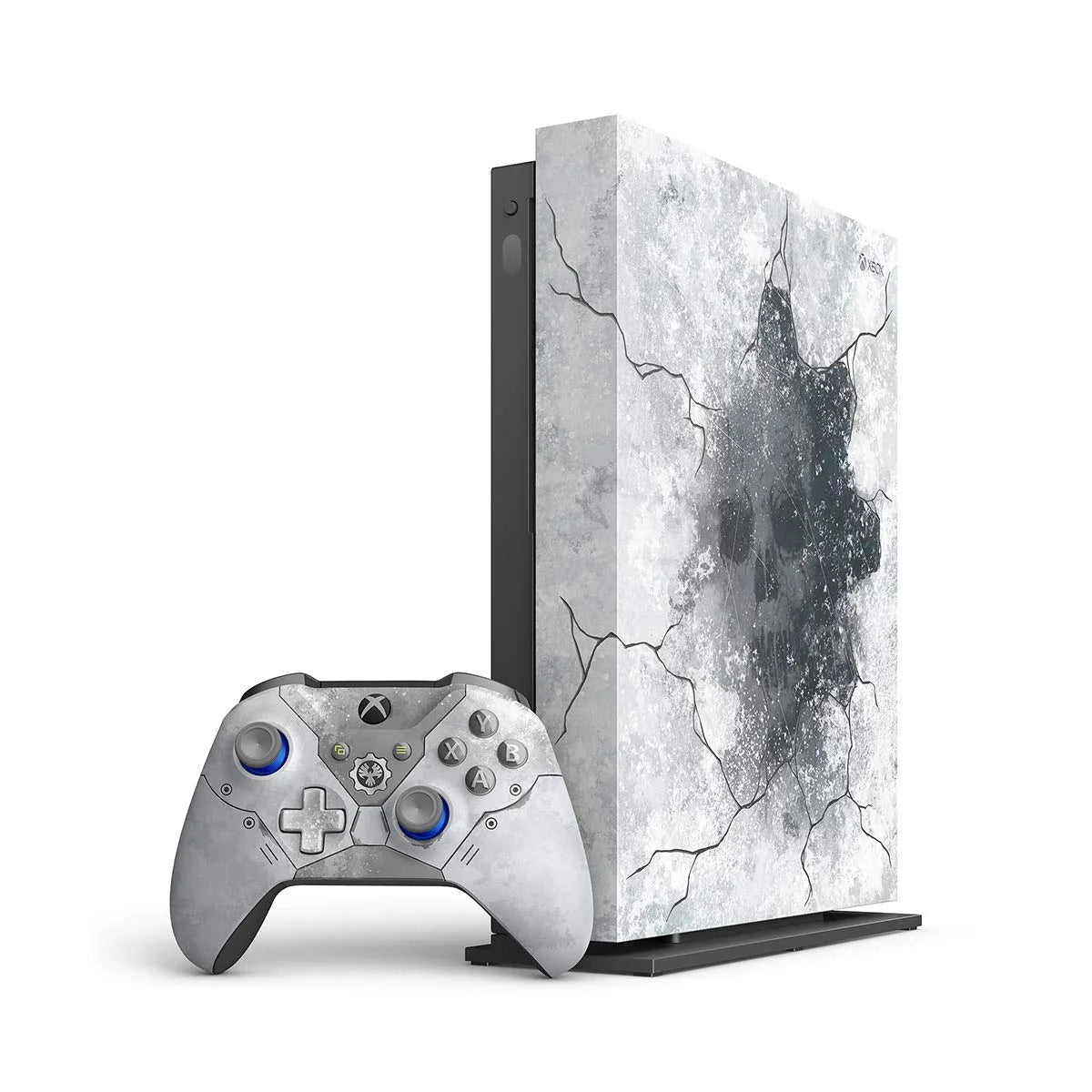 Used Microsoft Xbox One X 1TB Gears 5 Limited Edition Console Bundle, Ivory, FMP-00130