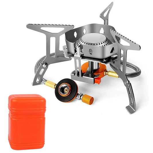 3500W Portable Mini Camping Sizetove Butane Propane Burner for Camping Hiking