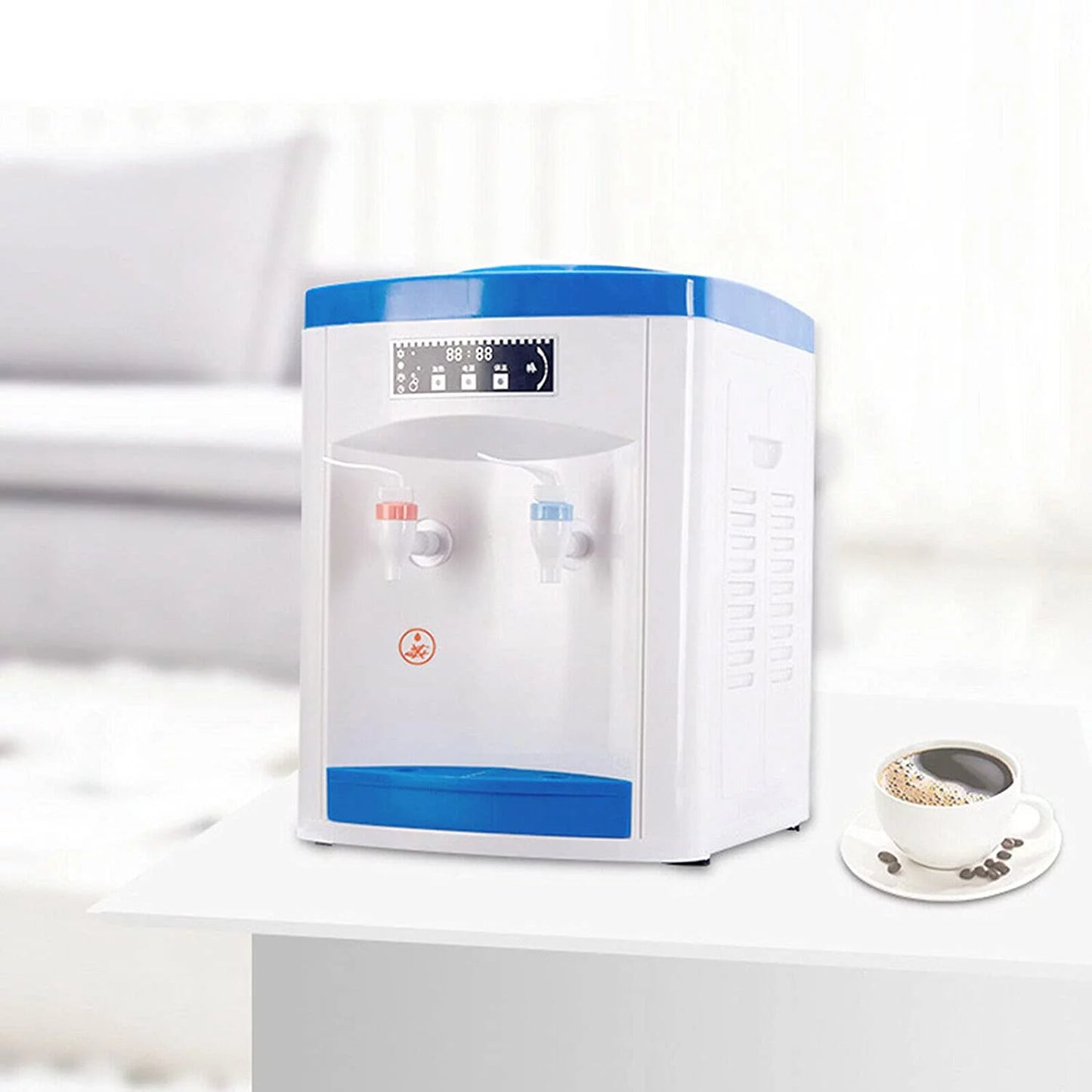 WUZSizeTAR Electric Hot Cold Water Dispenser Desktop Water Cooler