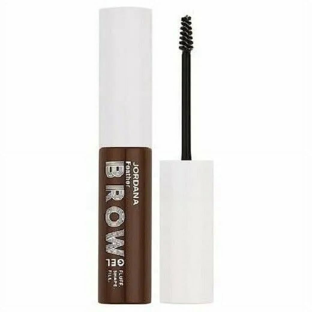 10 Pack Jordana Feather Brow Gel 03 Brunette 0.109 Oz.