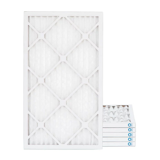 12x25x1 MERV 11, MPR 1000 Pleated AC Furnace 1" Air Filters by Pamlico. Quantity 6. Actual Sizeize: 11-1/2 x 24-1/2 x 3/4