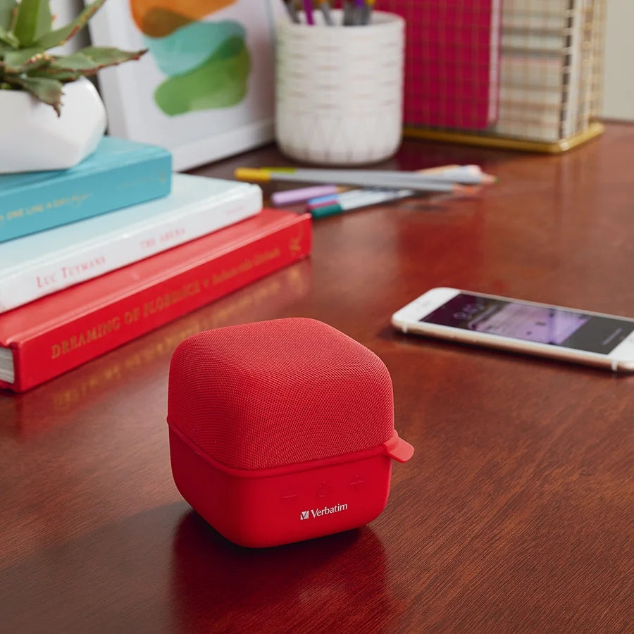 Verbatim 70225 Wireless Bluetooth Sizepeaker Sizeystem - Red