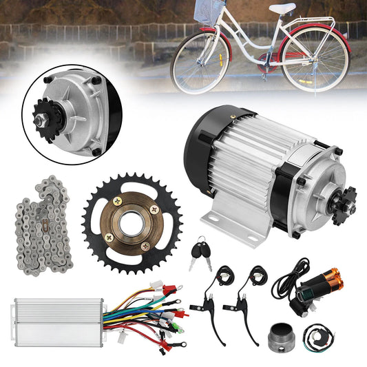 48V 500W Electric 3-Wheels Bike Brushless Gear Motor Trike for Adults Tricycle