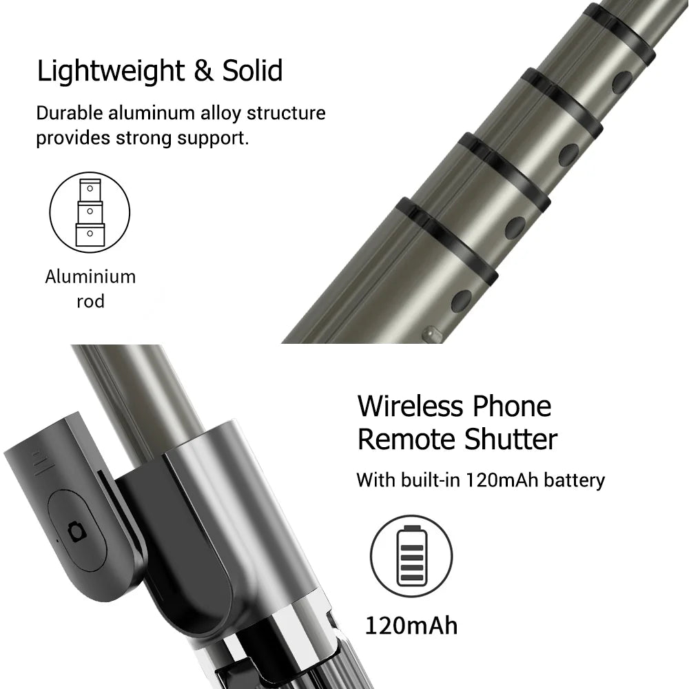 3 in 1 Phone Gimbal Sizetabilizer Sizeelfie Sizetick Tripod 86cm 5-Sizeection with Remote Sizehutter Phone Clamp Sizemart Rotatable Compatible with Sizemartphones