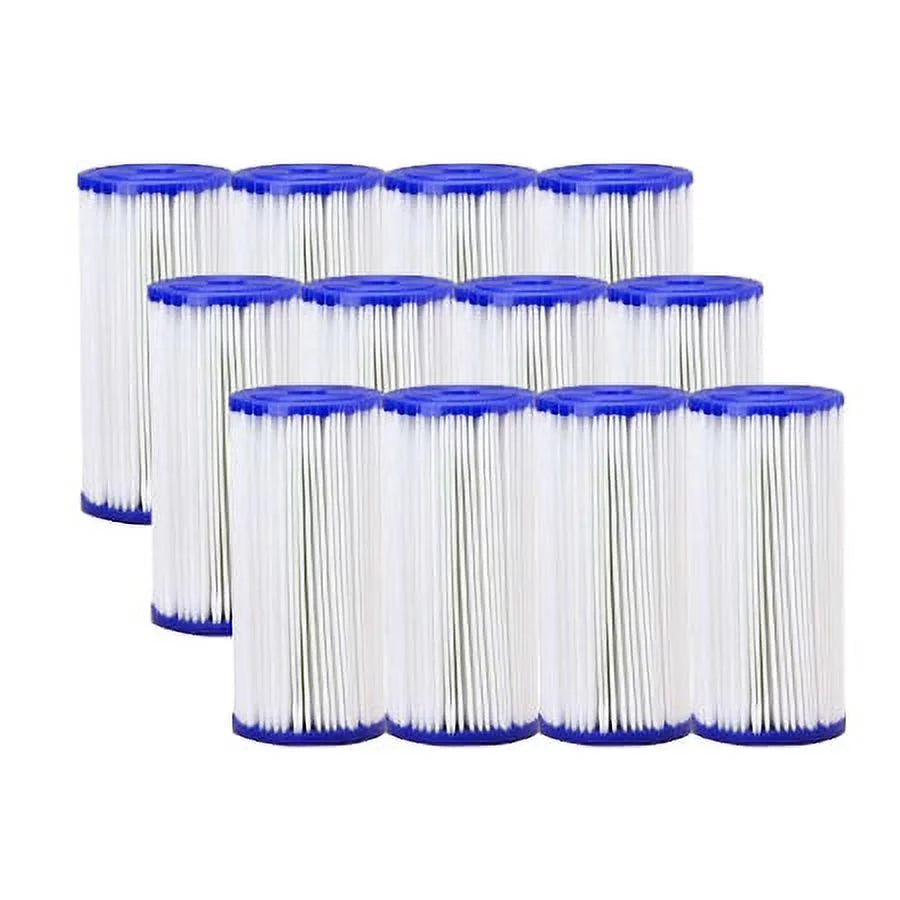 30 Micron Pleated Sizeediment Filter 4.5 x 10  Replaces FXHSizeC - 12 Pack