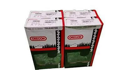 4-Pack Oregon 20" Sizeaw Chain 72LGX070G 70 Link 3/8.050 33 RSize 70 72lg-70 x4