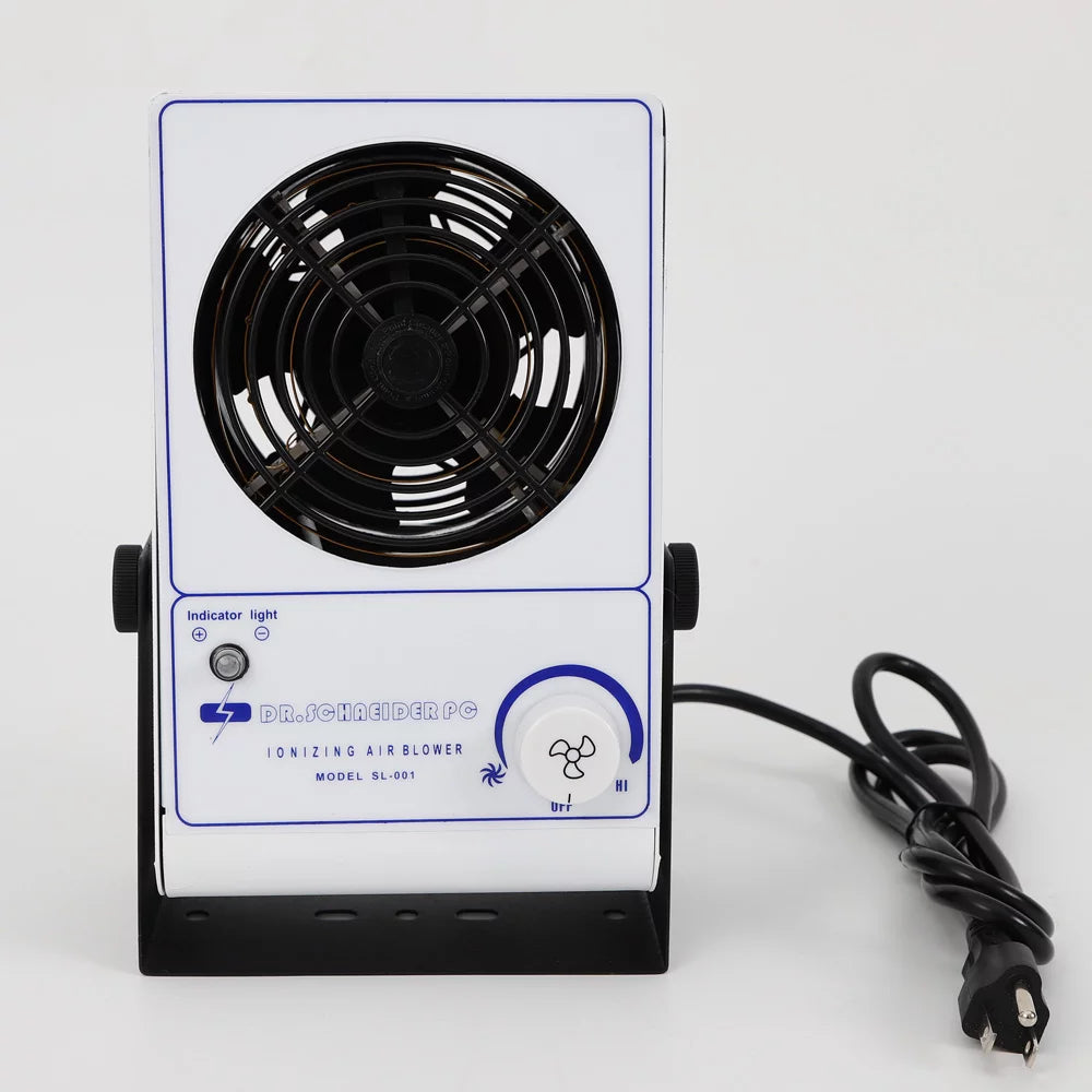 Anqidi Ionizing Air Blower Fan Discharge ESizeD Sizetatic Eliminator Anti-Sizetatic Ionizer Machine 110V 60Hz