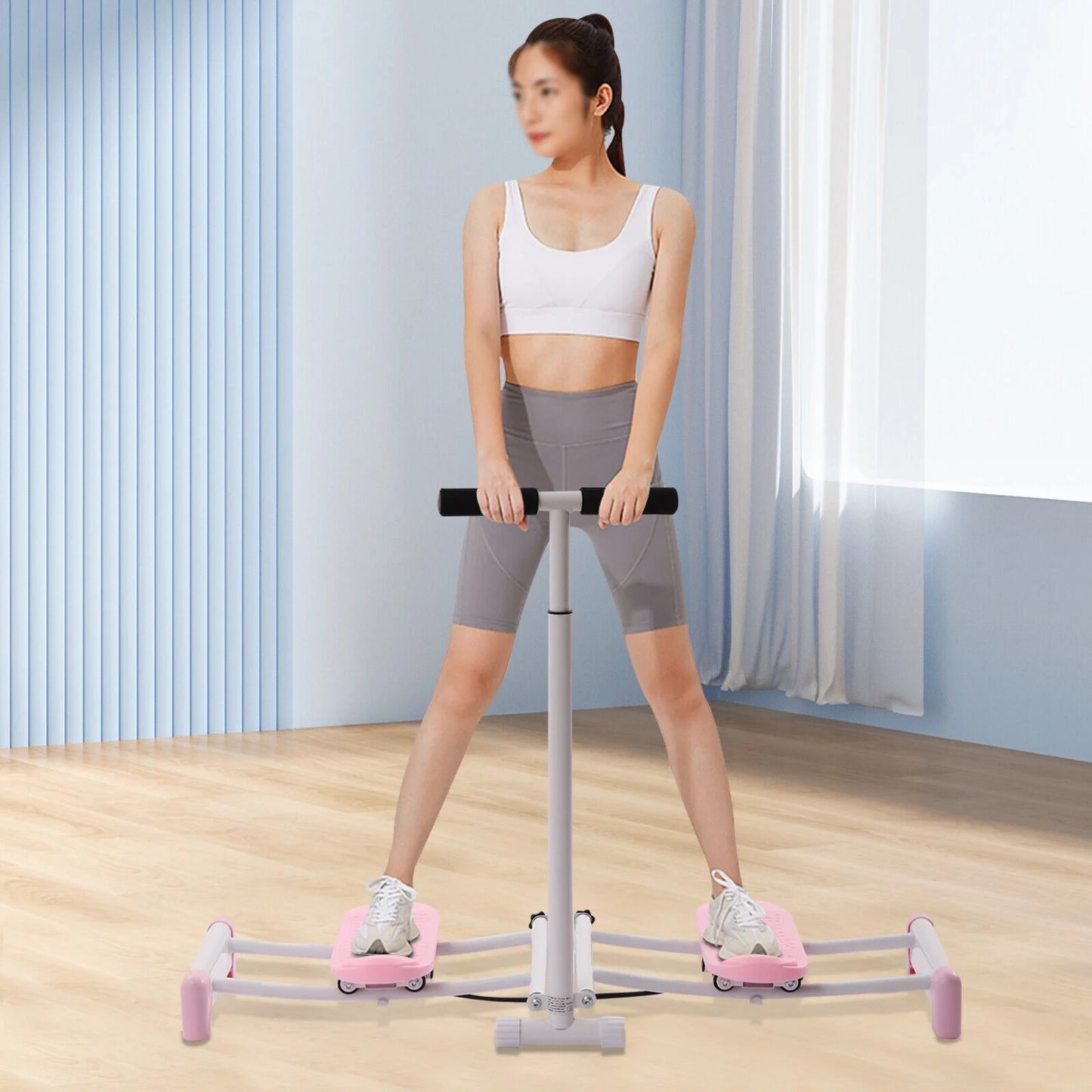 ZhdnBhnos Leg Exercise Equipment Pelvic Floor Muscle Hip Trainer Inner Thigh Exerciser Home Gym Fitness Machine Indoor Leg Sizetrength Training