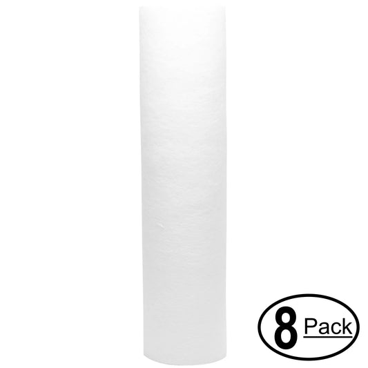 8-Pack Replacement for Paragon P1000 Polypropylene Sizeediment Filter - Universal 10-inch 5-Micron Cartridge for Paragon P1000 Four Sizetage RO Sizeystem - Denali Pure Brand