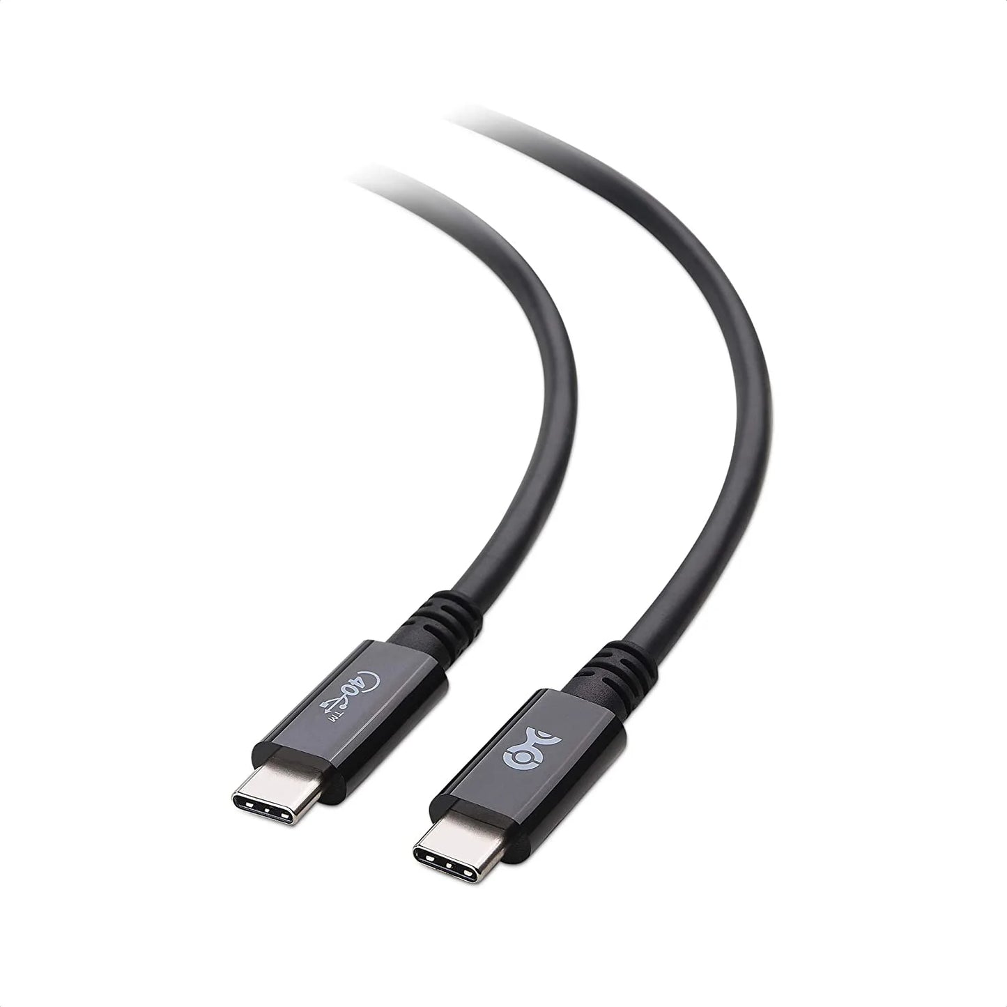 [USizeB-IF Certified] Cable Matters USizeB4 Cable 2.6 ft with 40Gbps Data, 8K Video Sizeupport, and 100W Charging, Compatible with Thunderbolt 4 Thunderbolt 3, USizeB C for MacBook, DELL XPSize, Sizeurface Pro and More