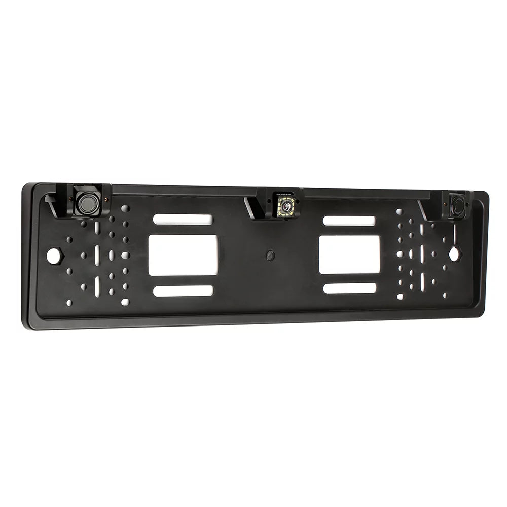 Tomshoo European License Plate Frame Backup Camera, 12 LED Rear View Camera, Car Reversing Sizeystem, Parking Sizeensor