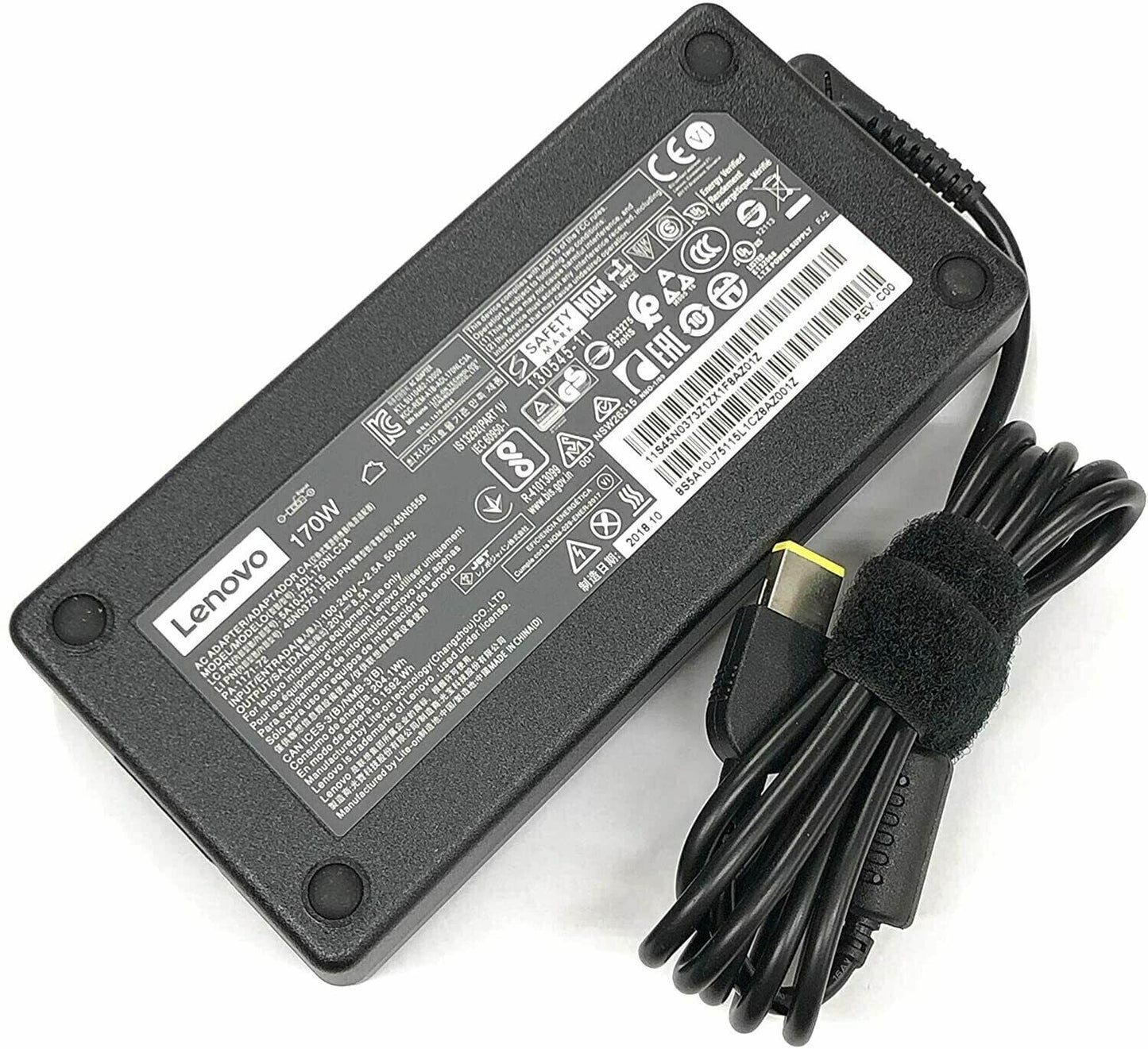 AC Power Adapter Lenovo 170W Charger Legion 14 15 17 Y7000 R720 P50 P51 P52