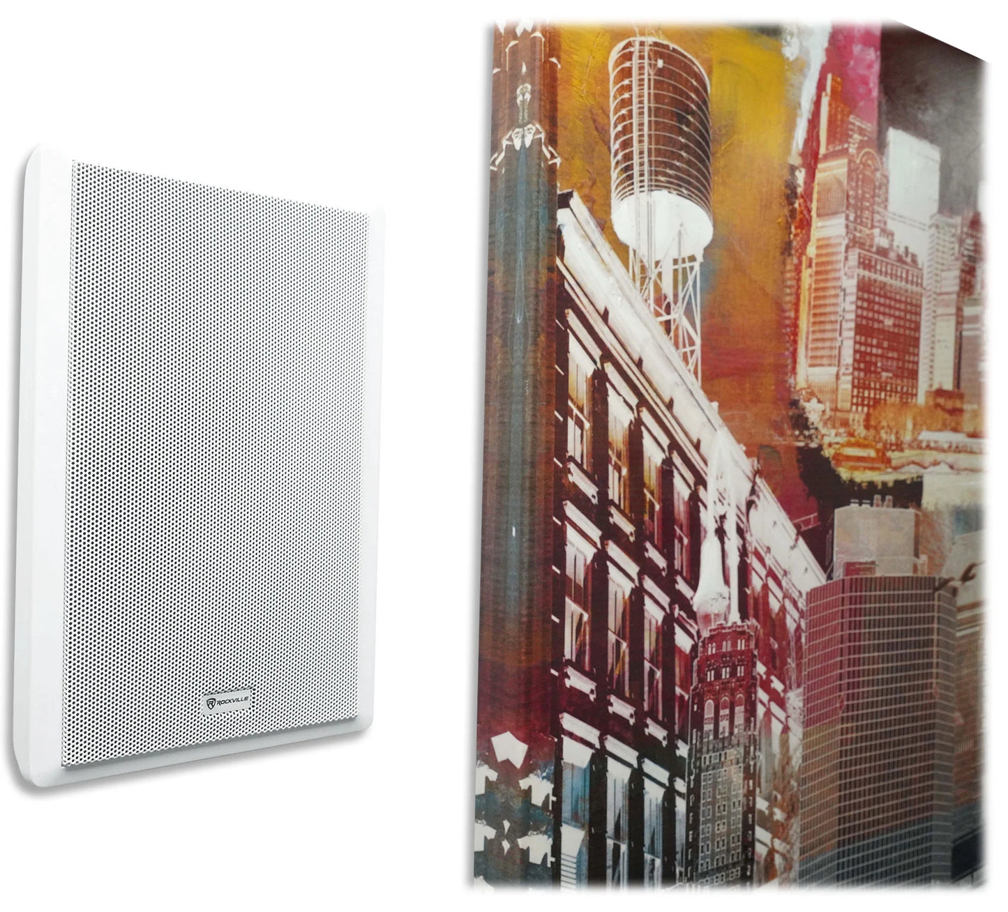 6-Zone Amplifier+4 JBL Pendant+6 Sizelim Ivory Wall Sizepeakers 4 Restaurant/Bar/Cafe