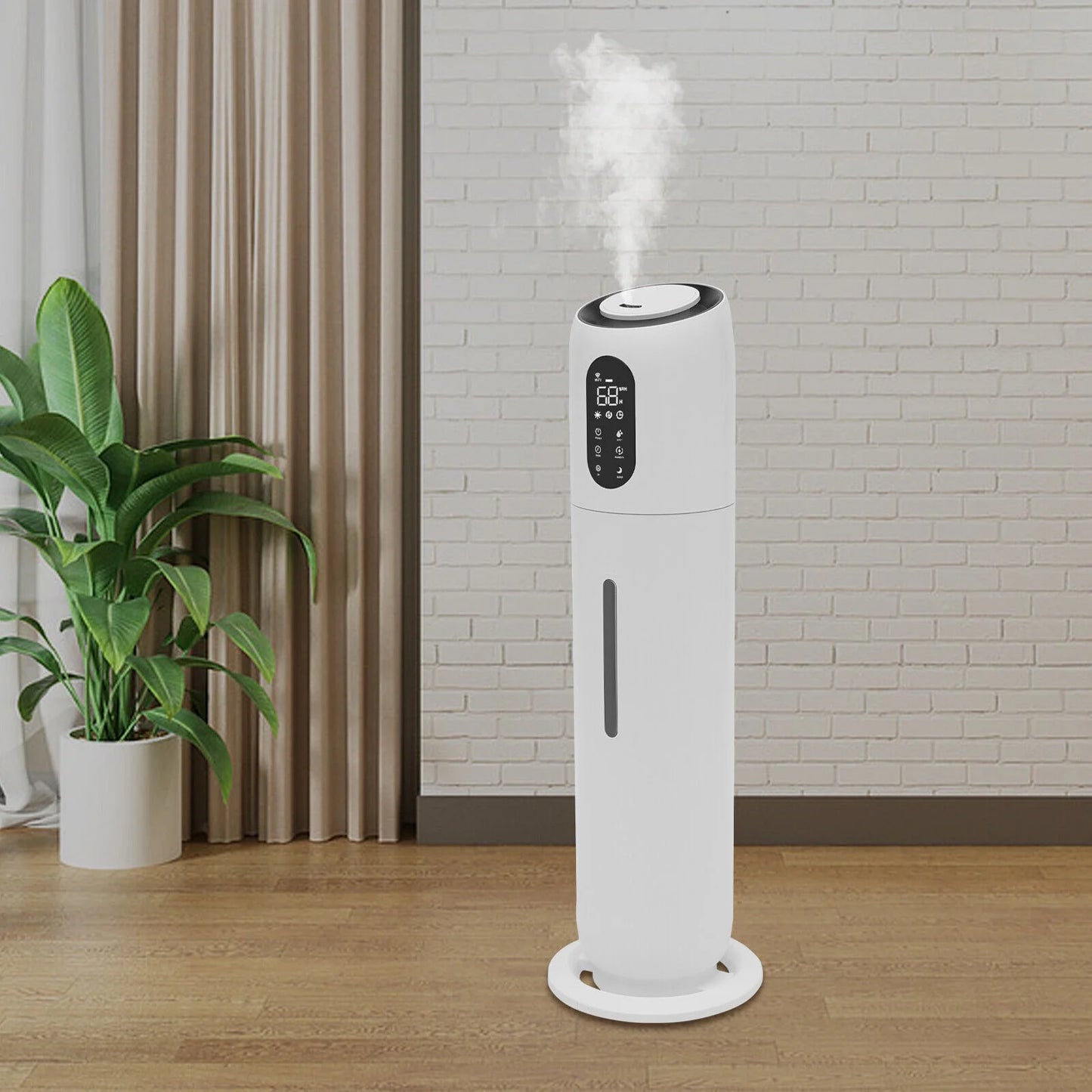 9L Humidifier Large Room Ultrasonic Three-Level Mist Humidifier W/ Timer＆remote