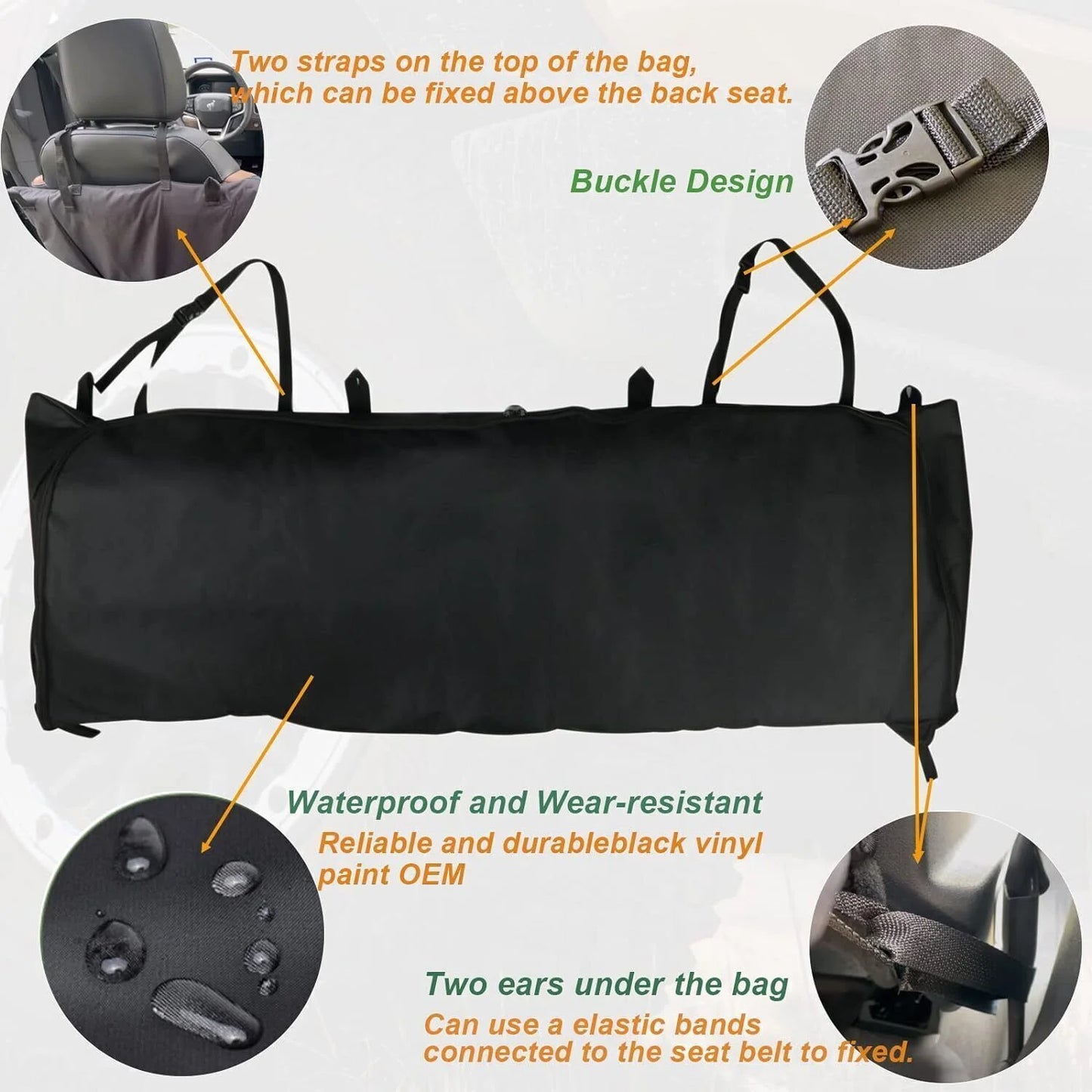 600D Sizeoft Top Window Sizetorage Bag Fits Ford Bronco Accessories 2021~2022 4Door