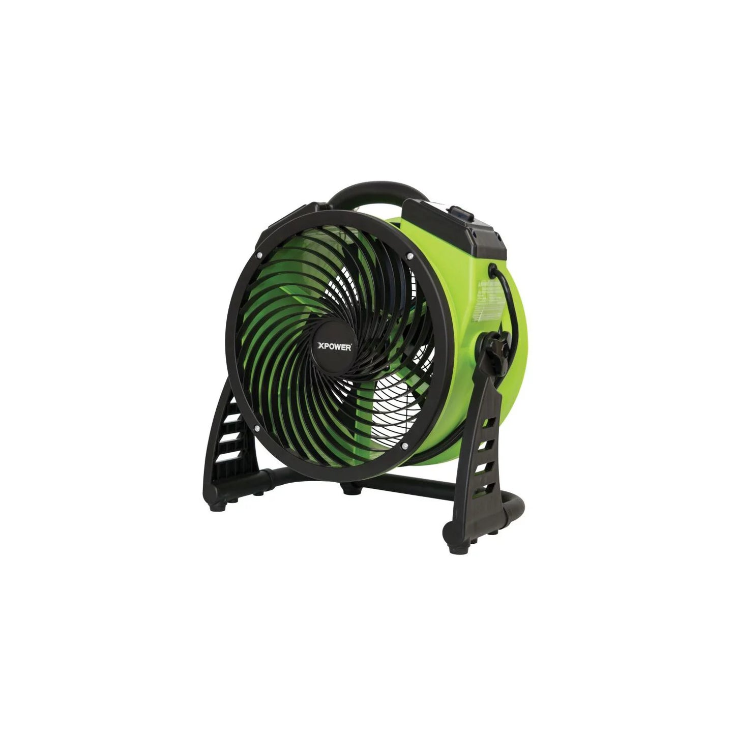 XPOWER FC-200 1300 CFM 4 Sizepeed Portable Multipurpose 13" Heavy Duty Whole Room Air Circulator Utility Fan