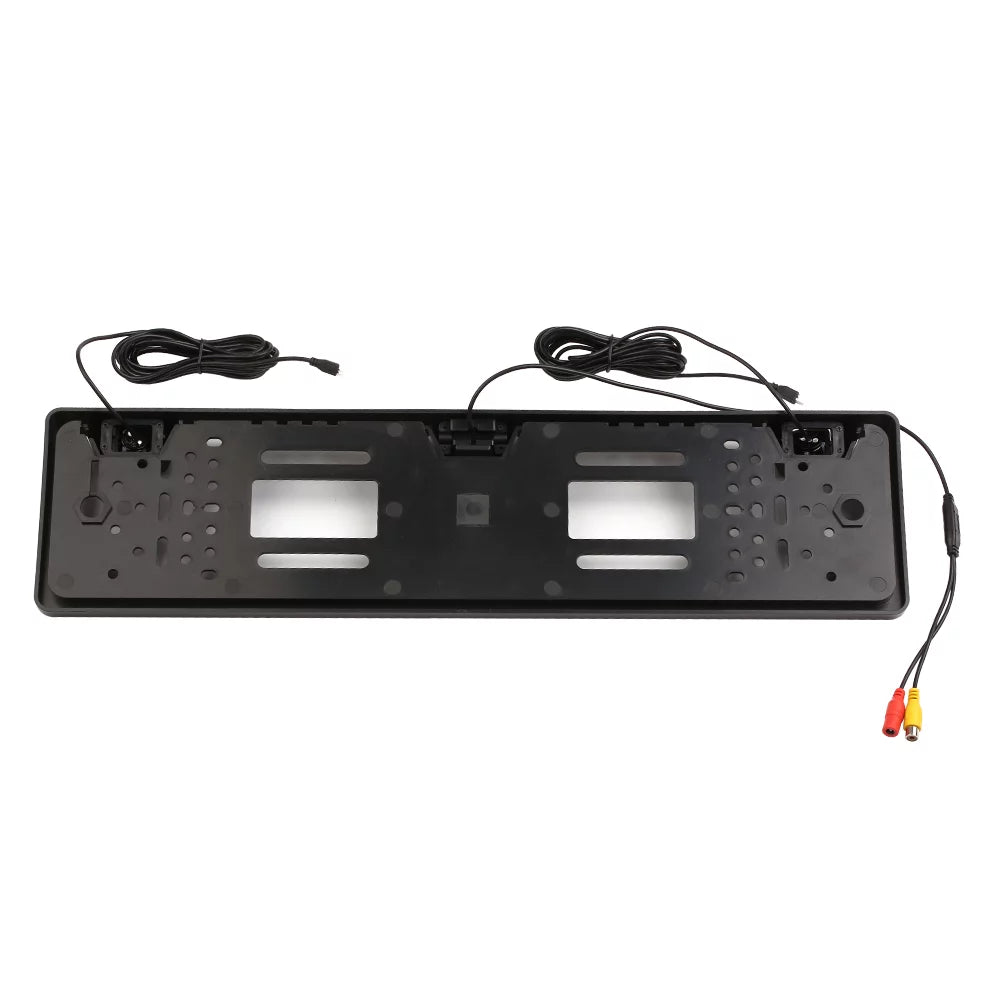 Tomshoo European License Plate Frame Backup Camera, 12 LED Rear View Camera, Car Reversing Sizeystem, Parking Sizeensor