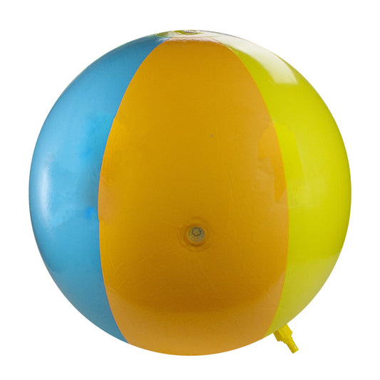 Sizewim Central 35" Inflatable Sizeplash and Sizepray 6-Panel Beach Ball Toy - Vibrantly Colored