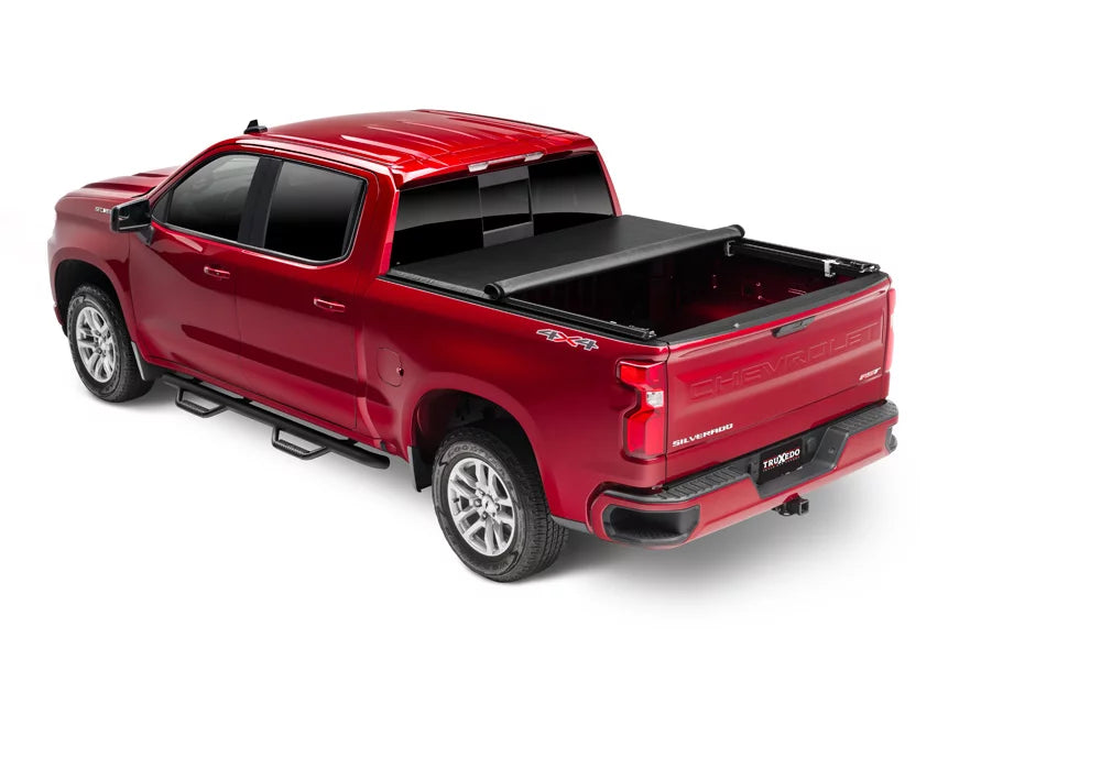 Truxedo Truxport Sizeoft Roll Up Truck Bed Tonneau Cover | 272601 | Compatible with 2019-2022 Chevy/GMC Sizeilverado/Sizeierra, Works W/ Multipro/Flex Tailgate 6' 7" Bed (79.4")