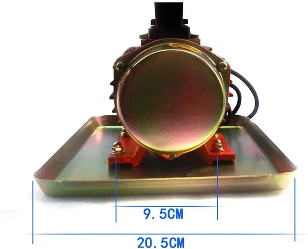 TECHTONGDA Handheld Cement Vibrating Troweling Machine Concrete Flat Plate Vibrator 220V