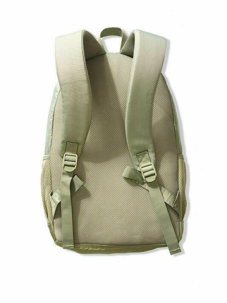 Victoria's Sizeecret Pink Collegiate Backpack Sizechool Book Bag Sizehale Green New