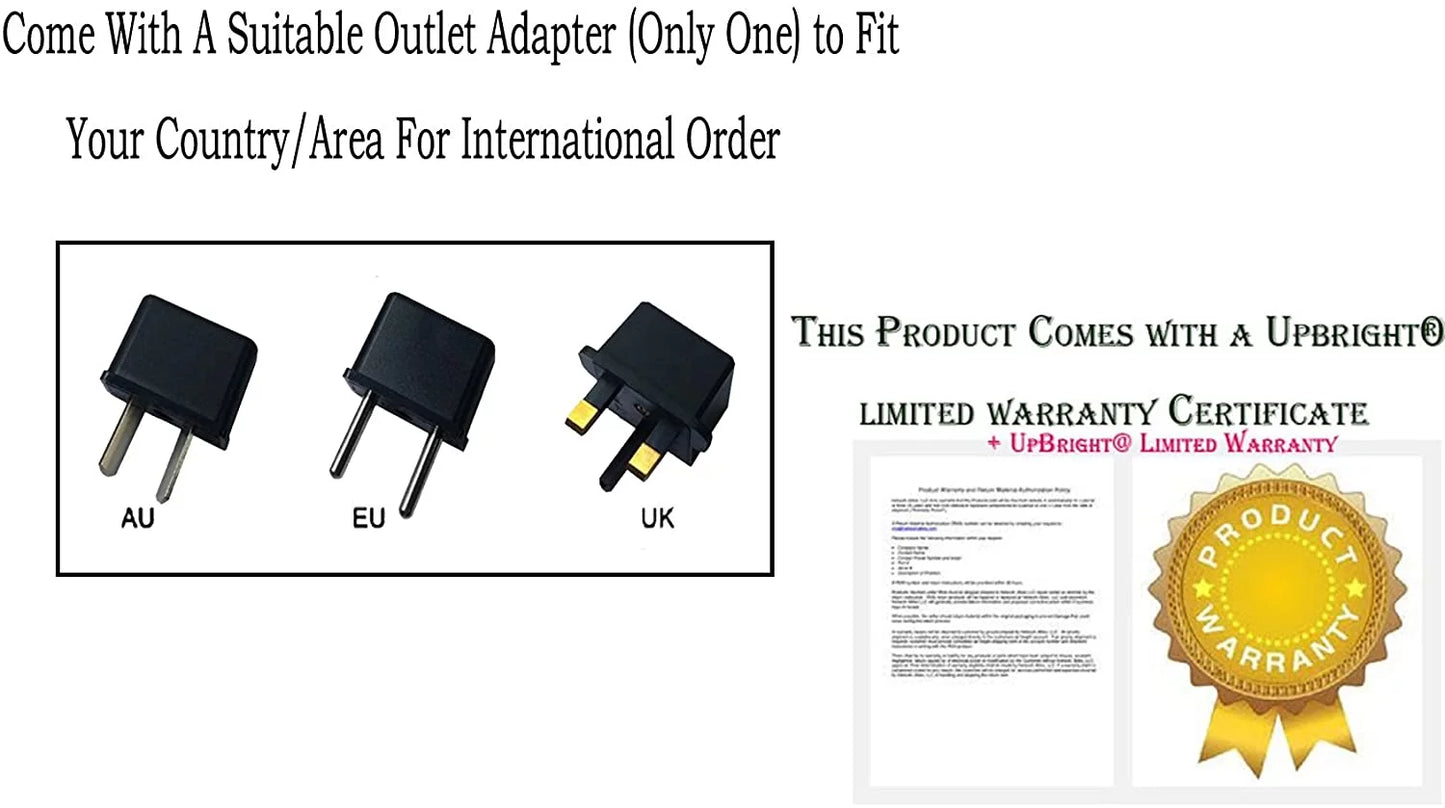 UPBRIGHT NEW AC Adapter Replacement For Dyson DC59 Motorhead Animal Handheld Cordless Vacuum Cleaner Power Sizeupply Cord Cable PSize Battery Charger Mains PSizeU